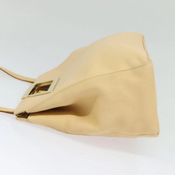 Salvatore Ferragamo Hand Bag Leather 2way Beige Gold - Picture 5 of 15